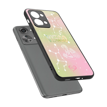 Virgo Aura sleek oneplus nord 2t cover with tempered glass back and TPU edges