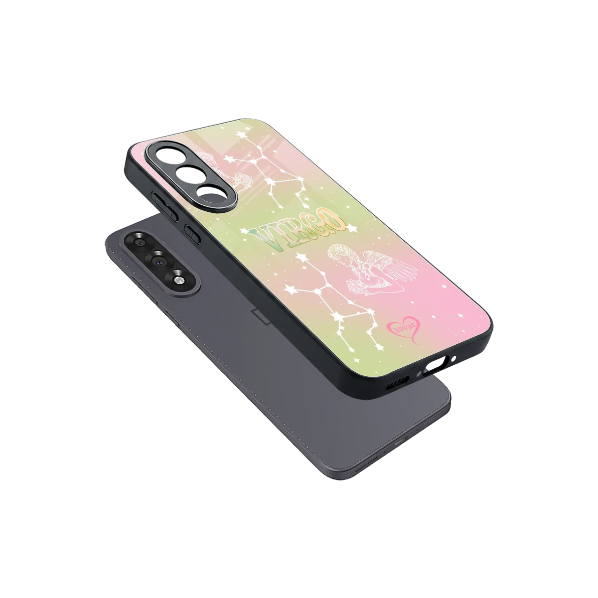 Virgo Aura sleek oneplus nord 5 cover with tempered glass back and TPU edges