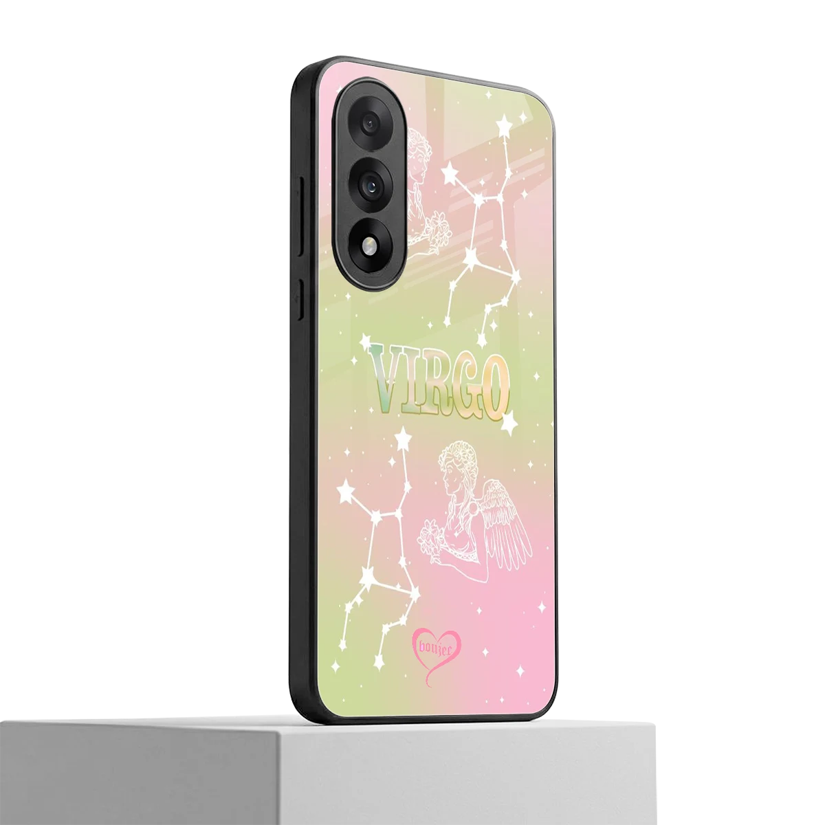 Virgo Aura oneplus nord 5 mobile cover | shockproof glass phone case