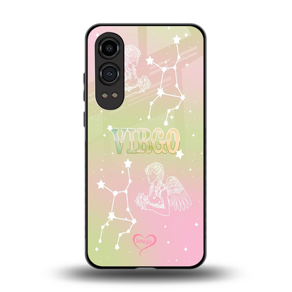 Virgo Aura back phone cover | glass case for oneplus nord ce 4 lite