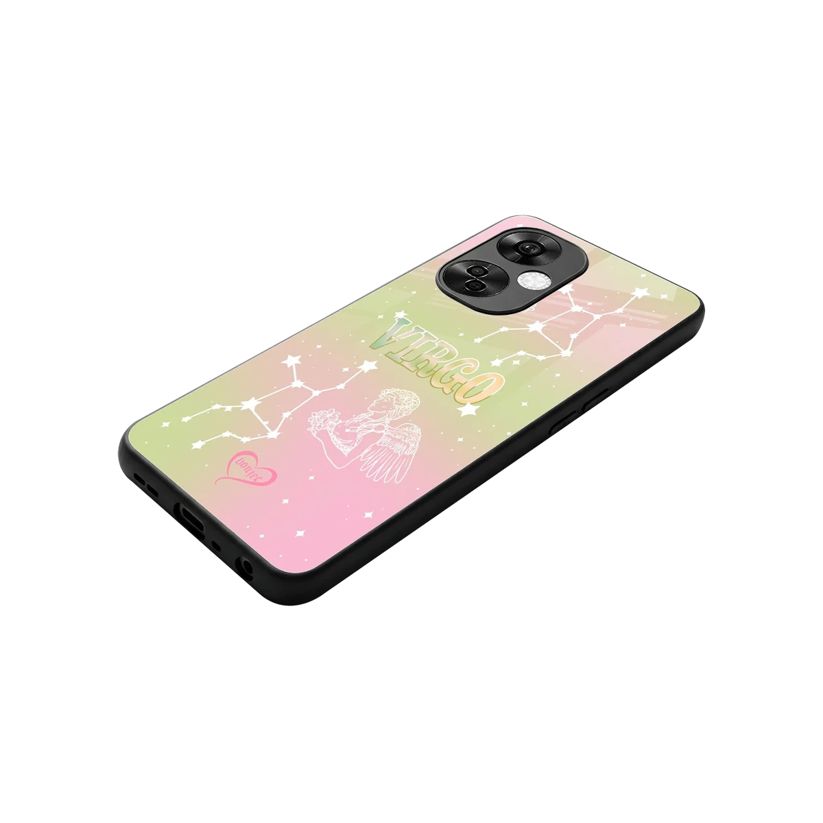 Virgo Aura stylish phone case for oneplus nord ce 3 lite | glossy glass and slim fit
