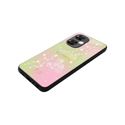 Virgo Aura stylish phone case for oneplus nord ce 3 lite | glossy glass and slim fit