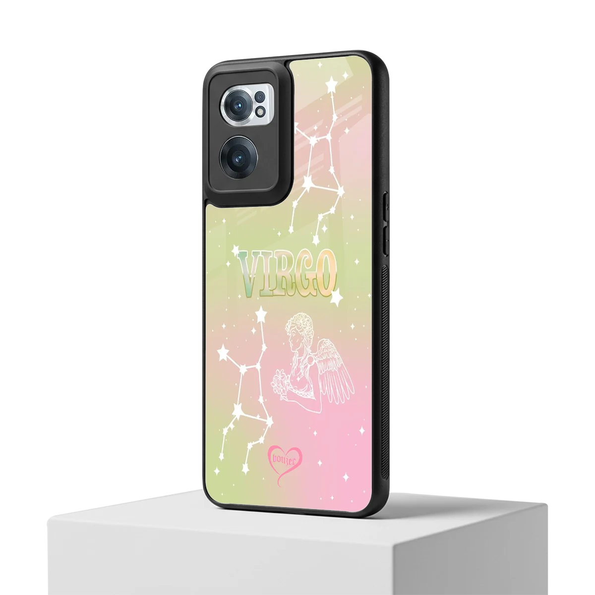 Virgo Aura oneplus nord ce 2 mobile cover | shockproof glass phone case