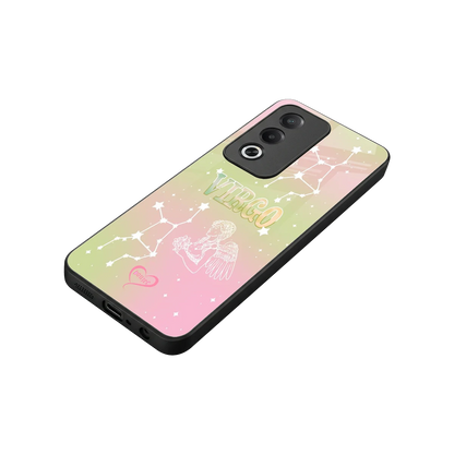Virgo Aura stylish phone case for oppo a3 pro | glossy glass and slim fit