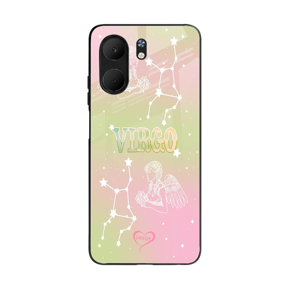 Virgo Aura back phone cover | glass case for oppo a5x 5g