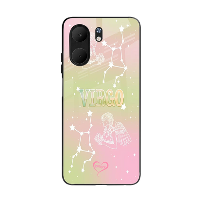 Virgo Aura back phone cover | glass case for oppo a5x 5g
