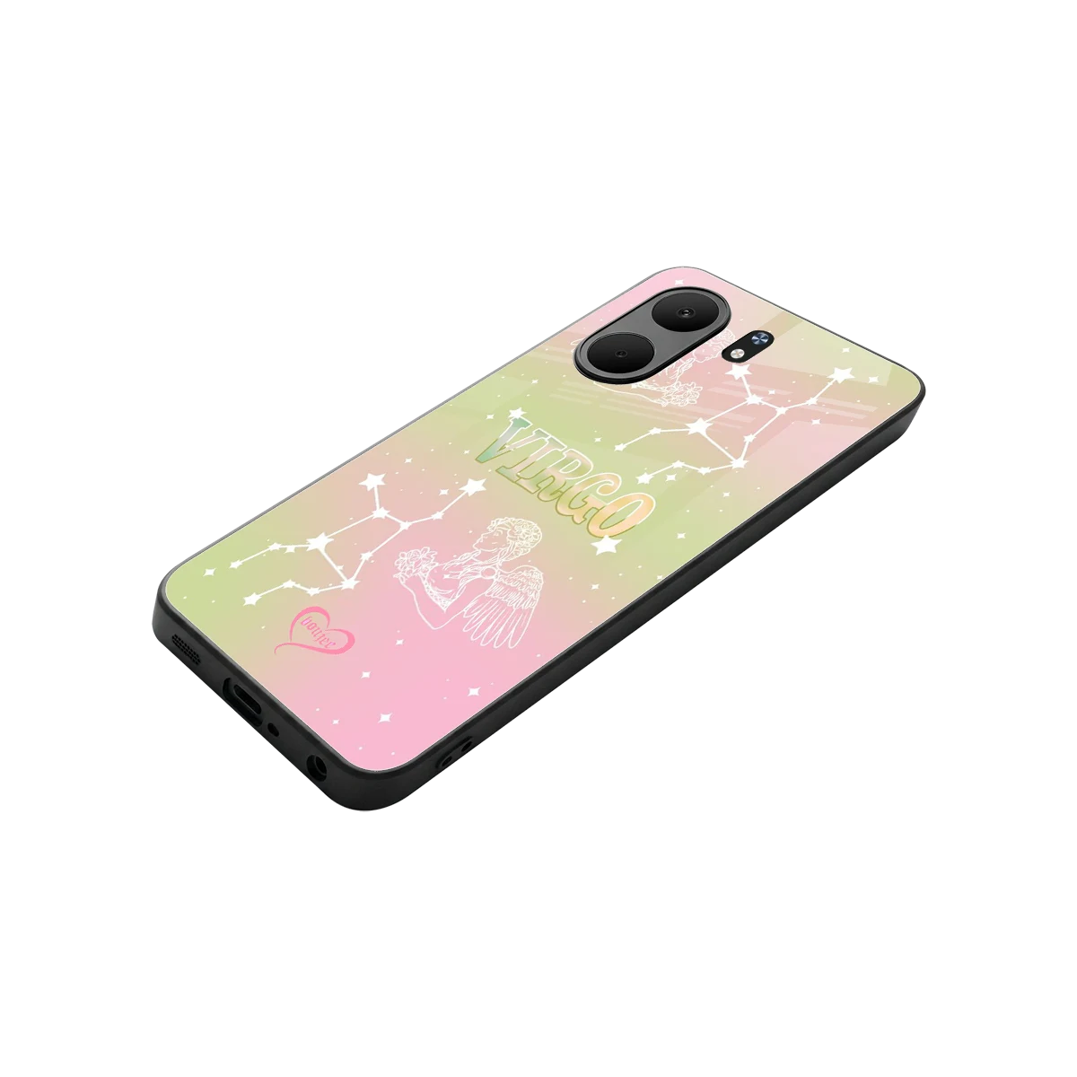 Virgo Aura stylish phone case for oppo a5x 5g | glossy glass and slim fit