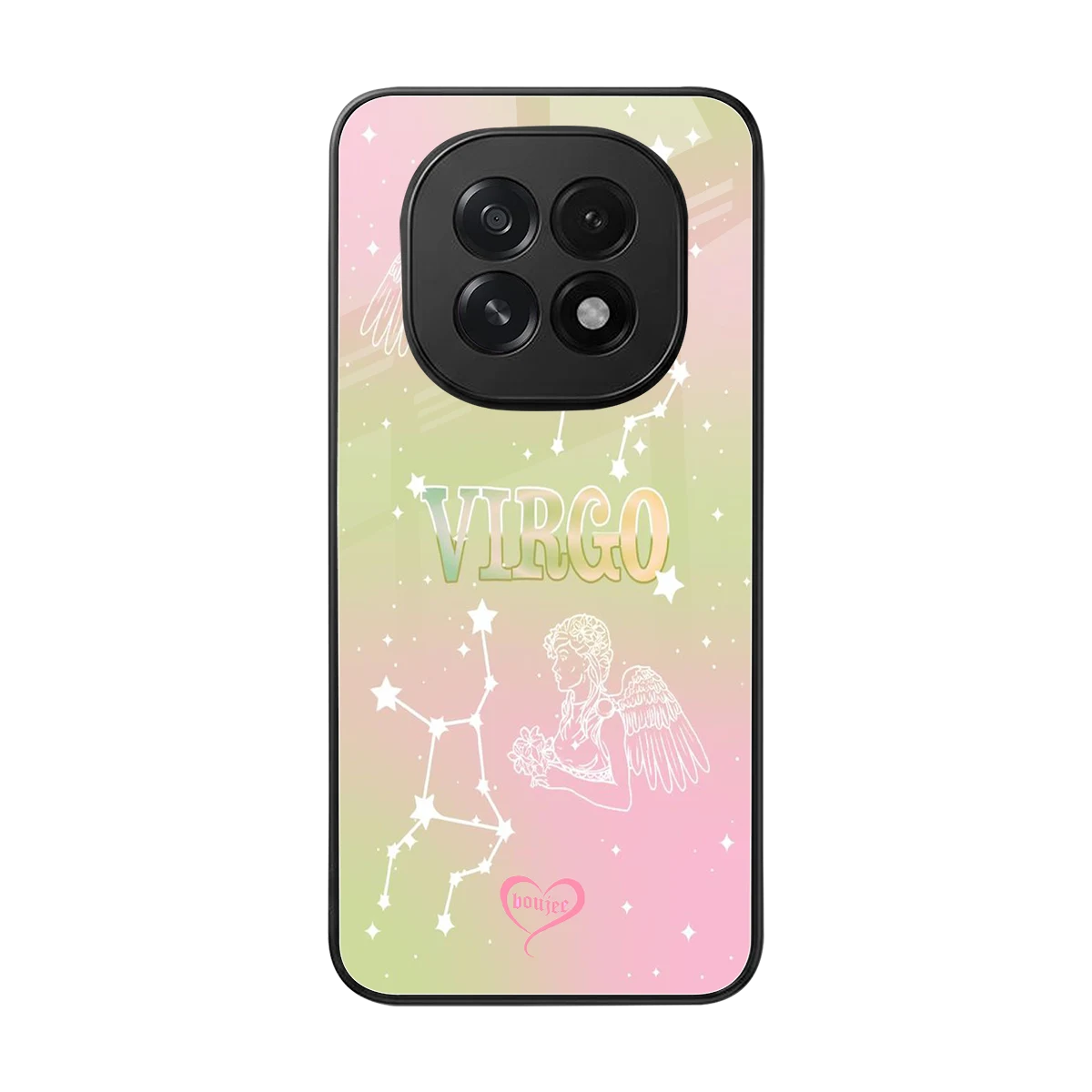 Virgo Aura back phone cover | glass case for oppo f29 5g