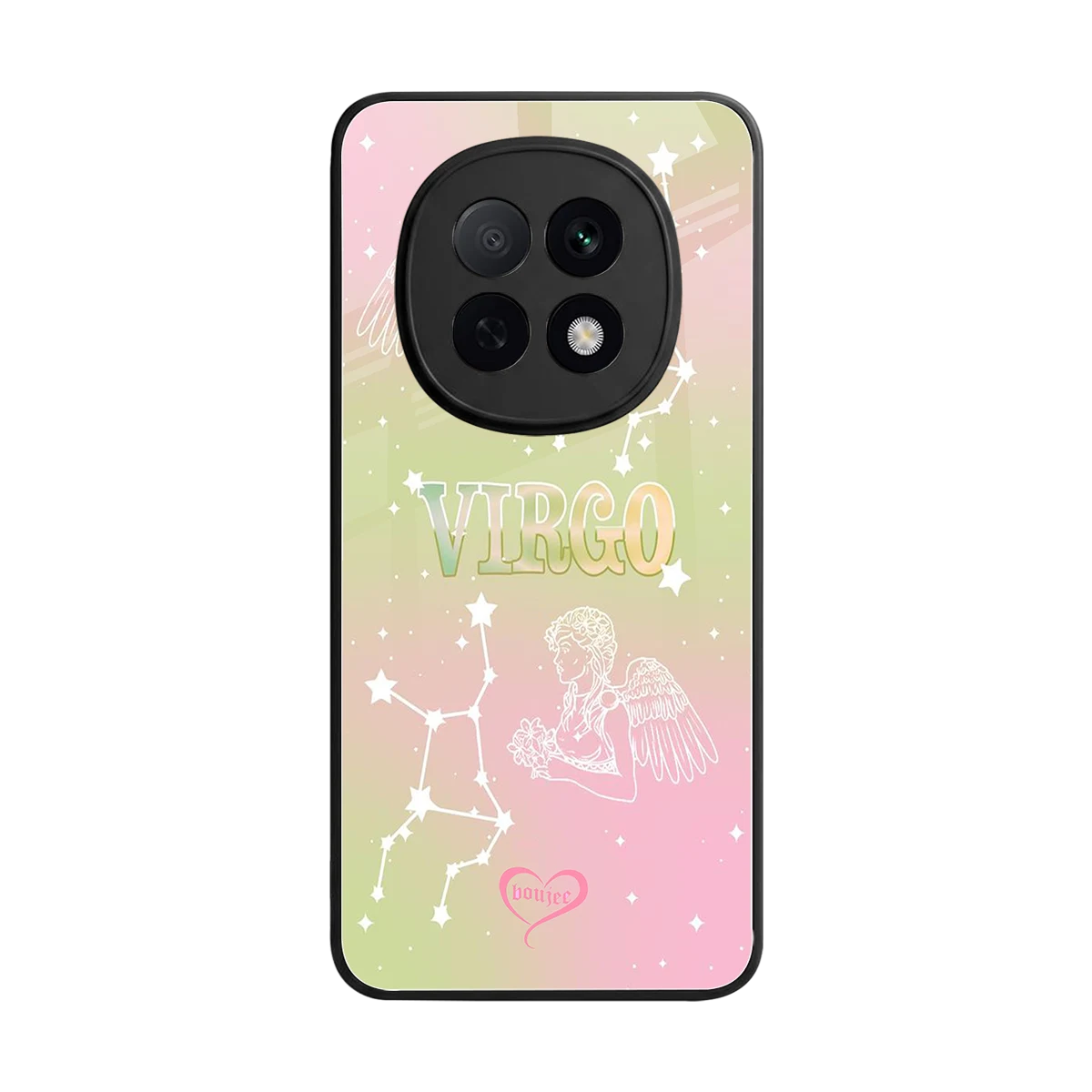 Virgo Aura back phone cover | glass case for oppo f29 pro 5g