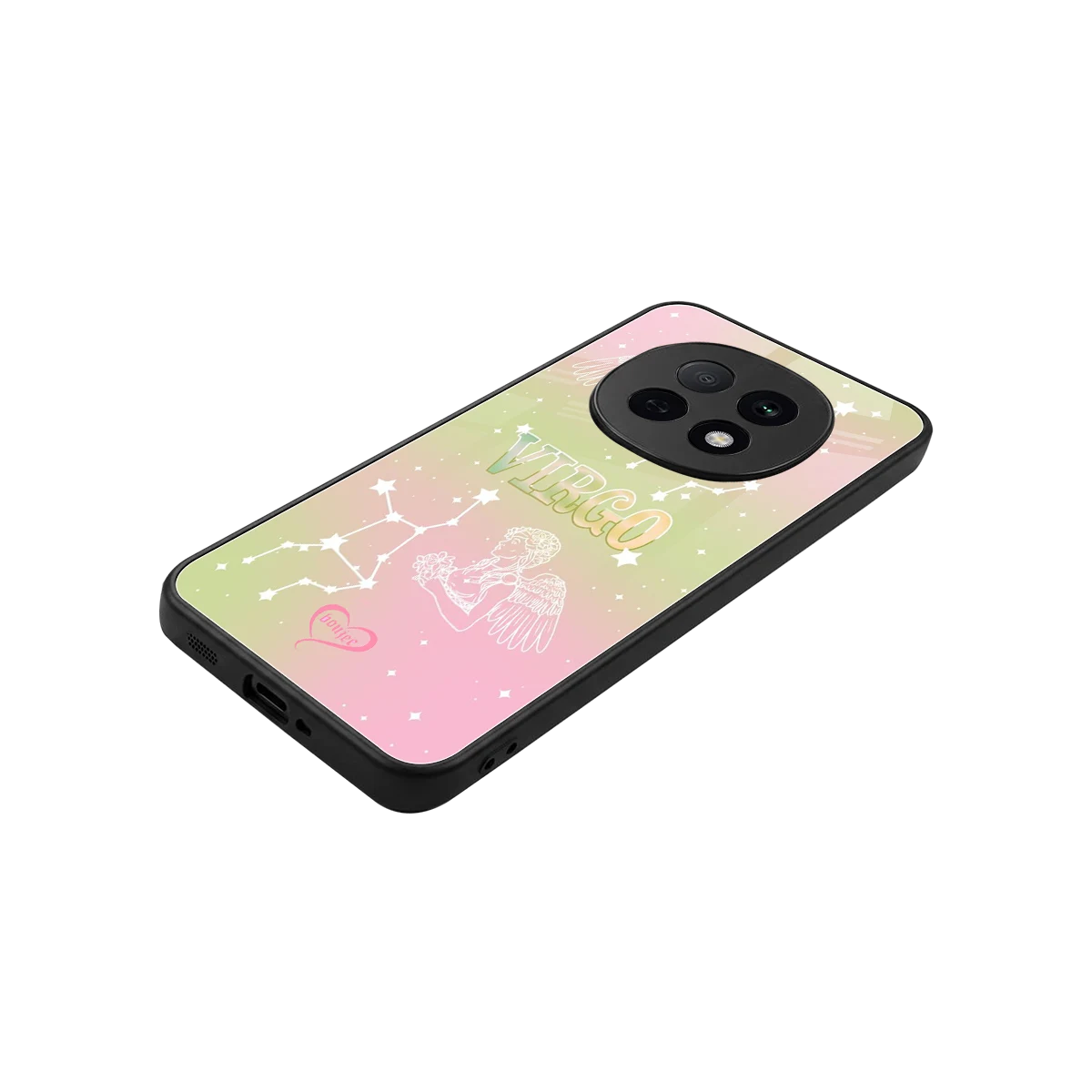 Virgo Aura stylish phone case for oppo f29 pro 5g | glossy glass and slim fit