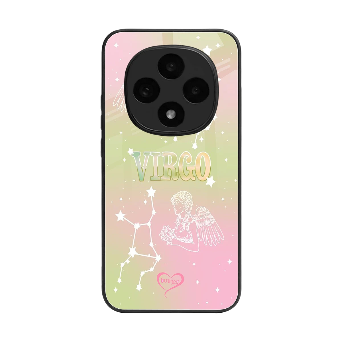 Virgo Aura back phone cover | glass case for oppo f31 pro 5g
