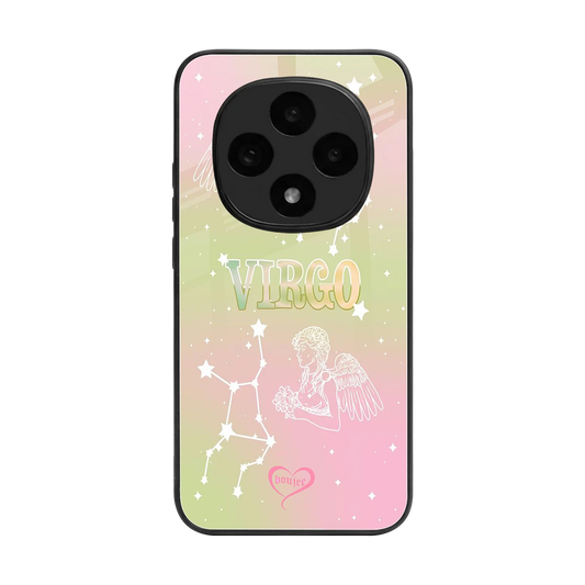 Virgo Aura back phone cover | glass case for oppo f31 pro 5g