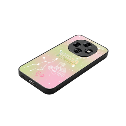 Virgo Aura stylish phone case for oppo f31 pro 5g | glossy glass and slim fit