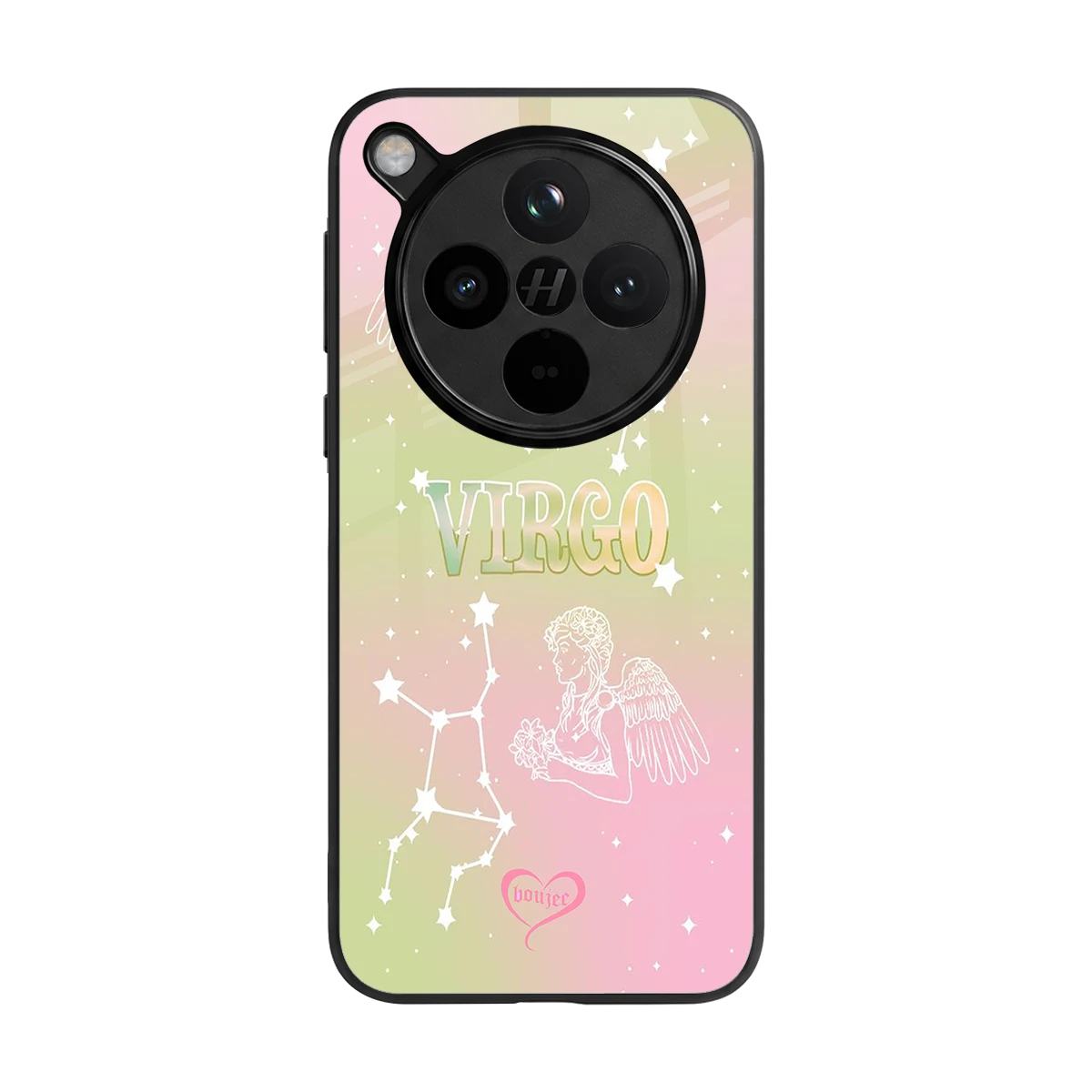 Virgo Aura back phone cover | glass case for oppo find x8