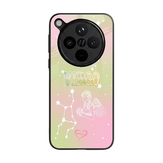 Virgo Aura back phone cover | glass case for oppo find x8