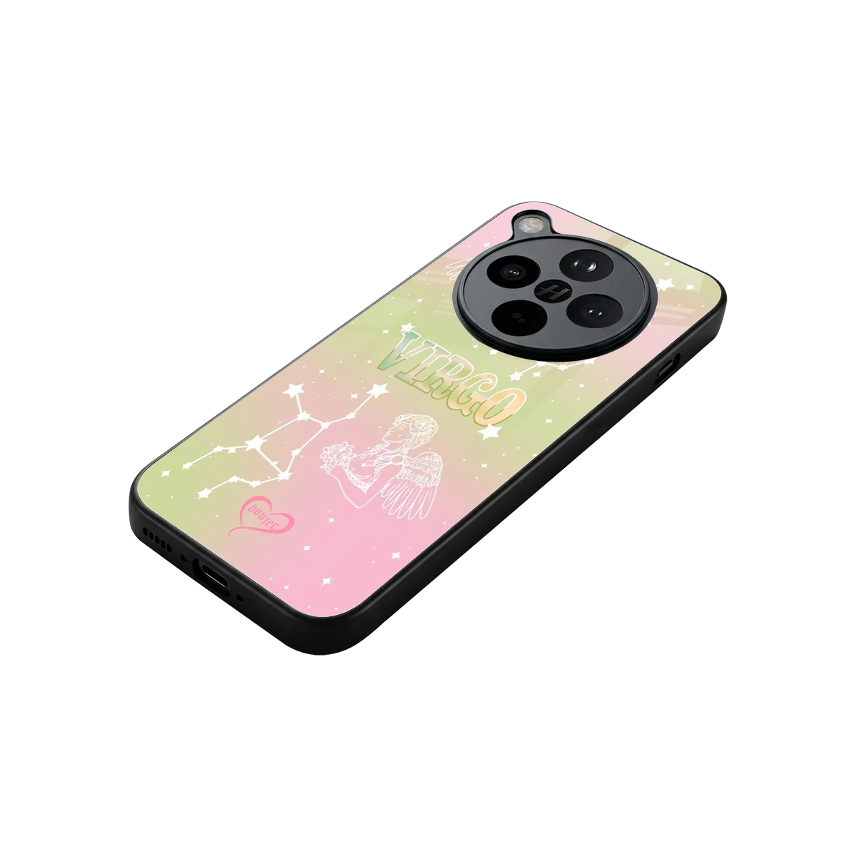 Virgo Aura stylish phone case for oppo find x8 | glossy glass and slim fit