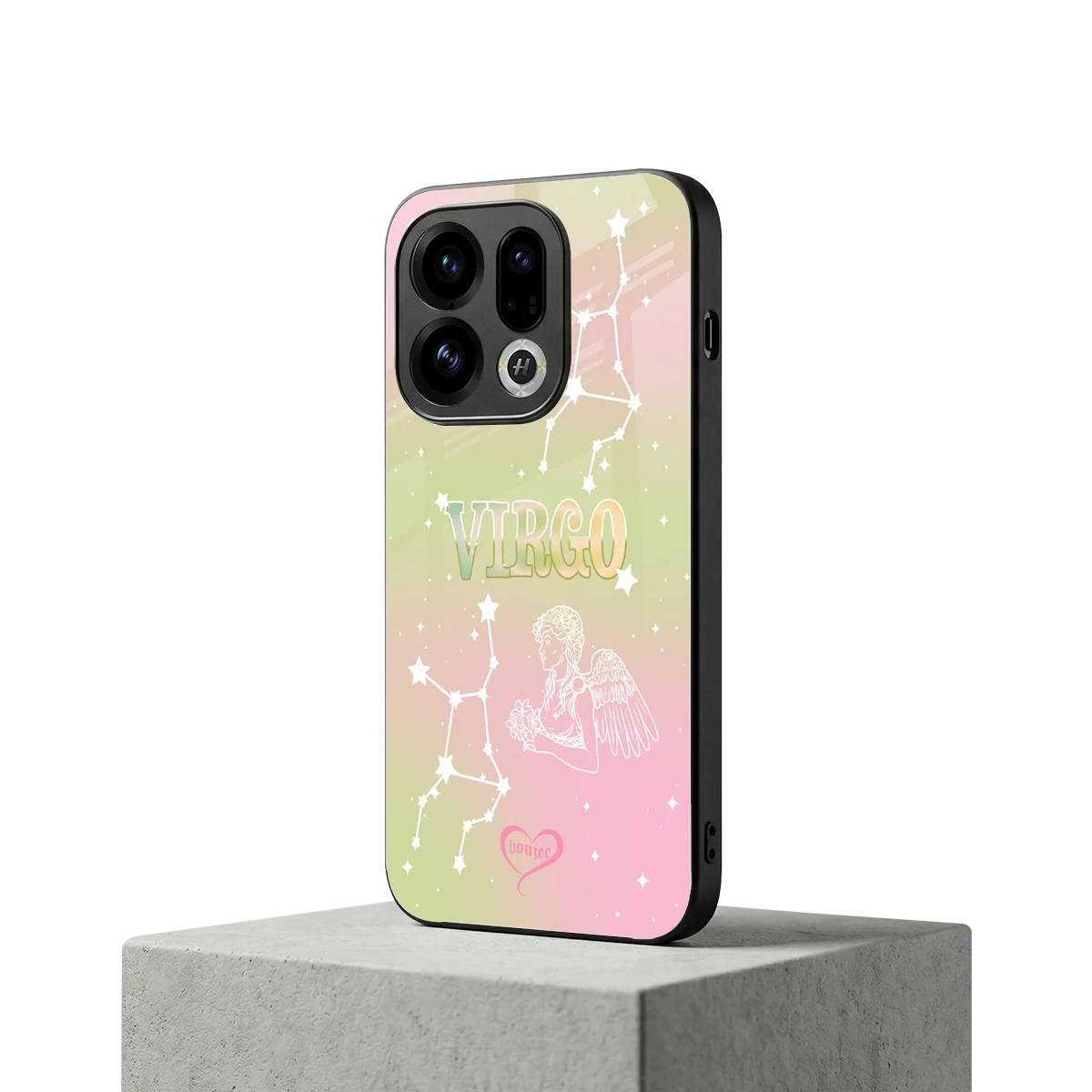 Virgo Aura oppo find x9 mobile cover | shockproof glass phone case