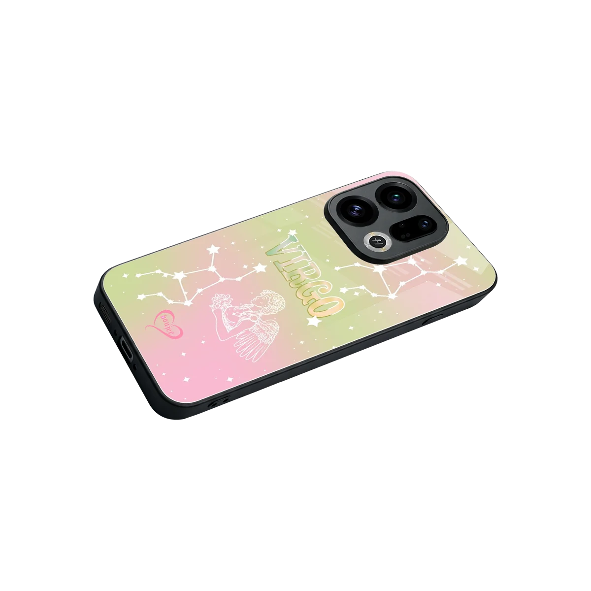 Virgo Aura stylish phone case for oppo find x9 | glossy glass and slim fit