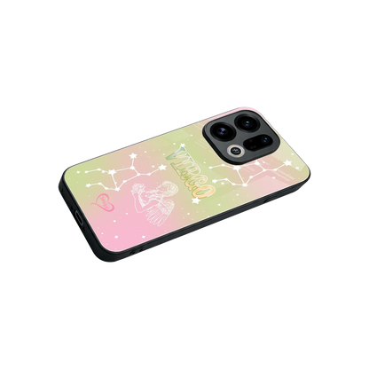 Virgo Aura stylish phone case for oppo find x9 | glossy glass and slim fit