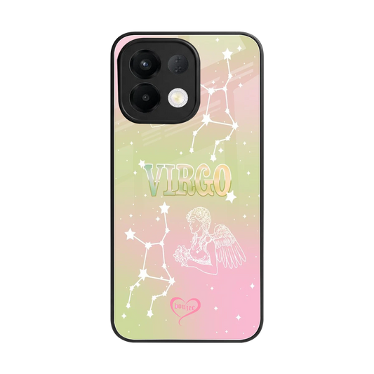 Virgo Aura back phone cover | glass case for oppo k13 5g