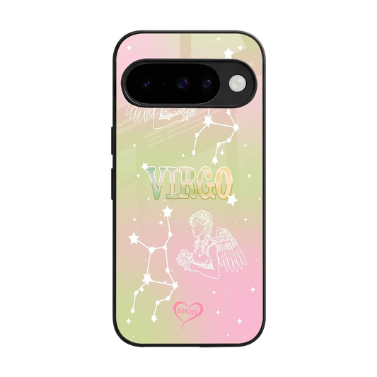 Virgo Aura back phone cover | glass case for google pixel 10