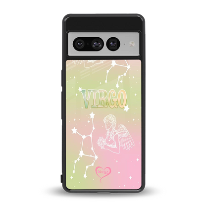 Virgo Aura back phone cover | glass case for google pixel 7 pro