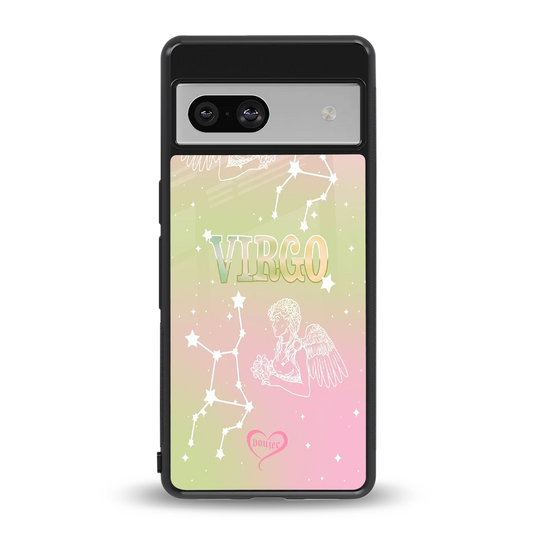 Virgo Aura back phone cover | glass case for google pixel 7a