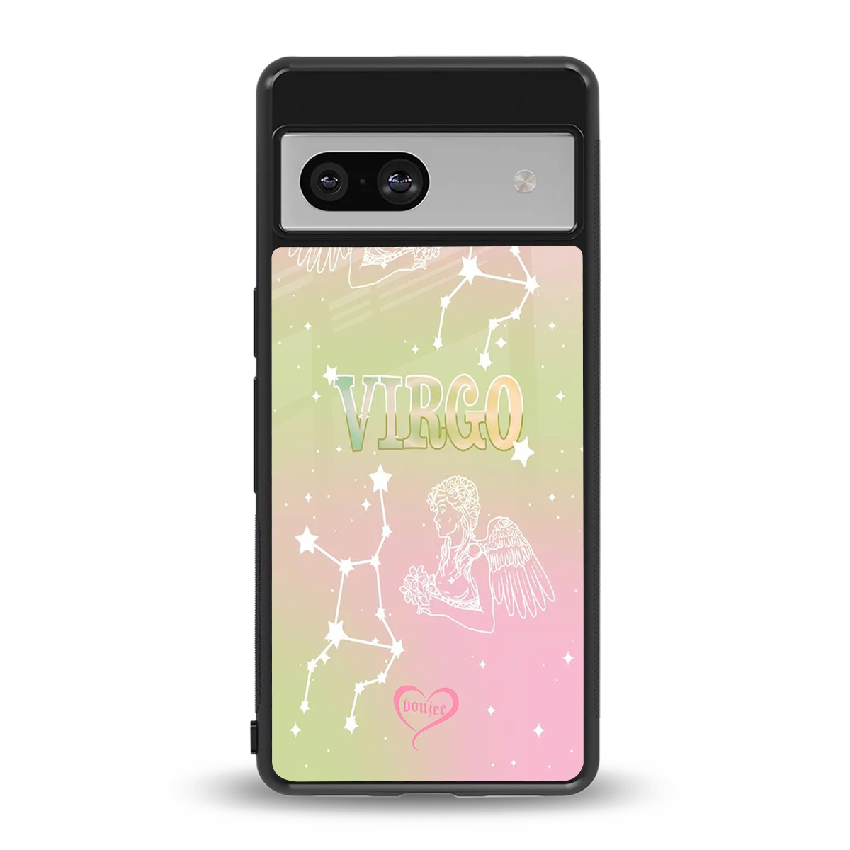 Virgo Aura back phone cover | glass case for google pixel 7