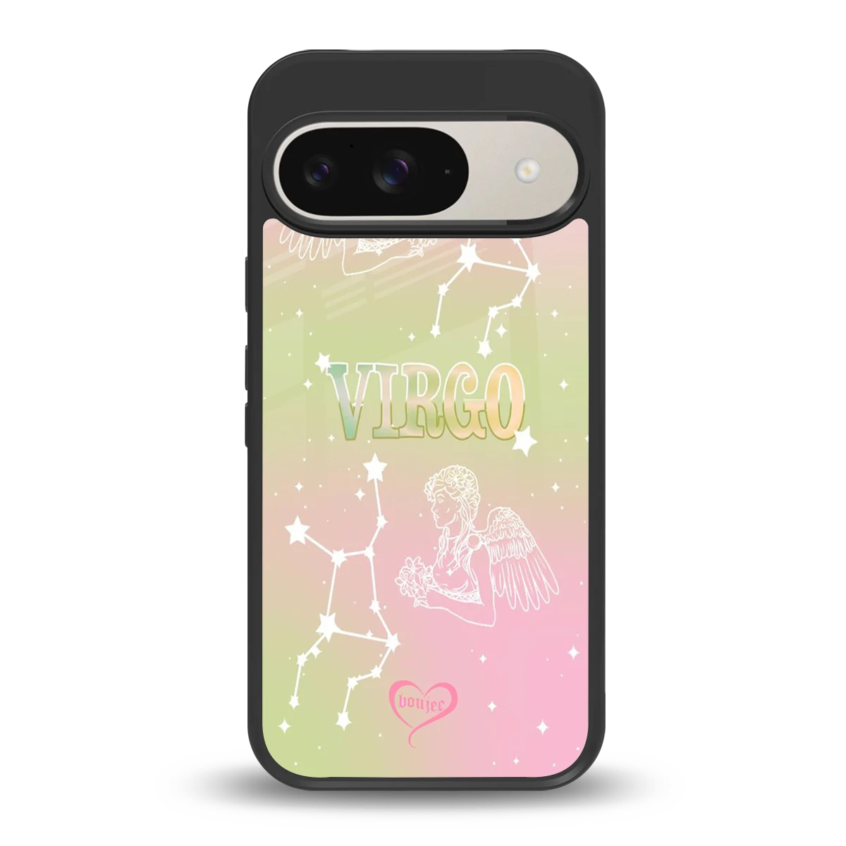 Virgo Aura back phone cover | glass case for google pixel 9