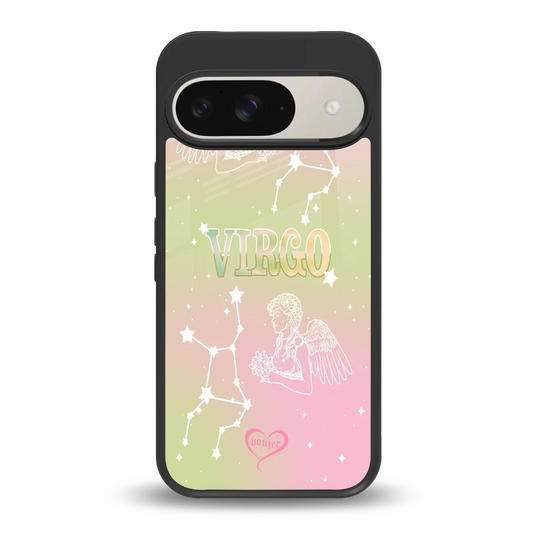 Virgo Aura back phone cover | glass case for google pixel 9