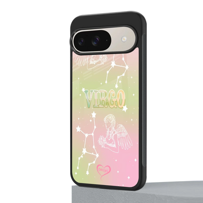 Virgo Aura google pixel 9 mobile cover | shockproof glass phone case