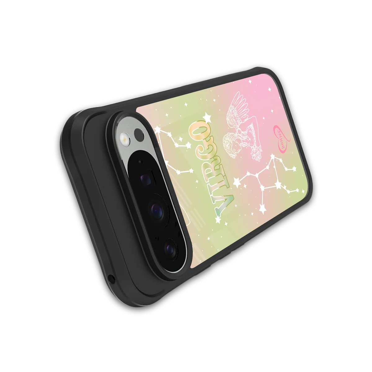Virgo Aura stylish phone case for google pixel 9 pro | glossy glass and slim fit