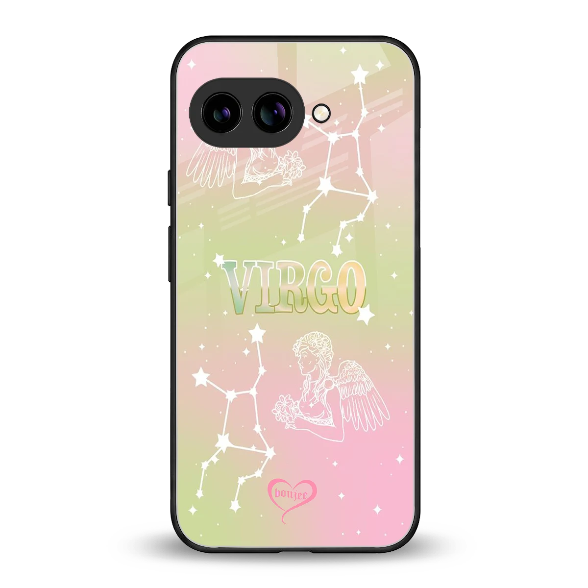 Virgo Aura back phone cover | glass case for google pixel 10a