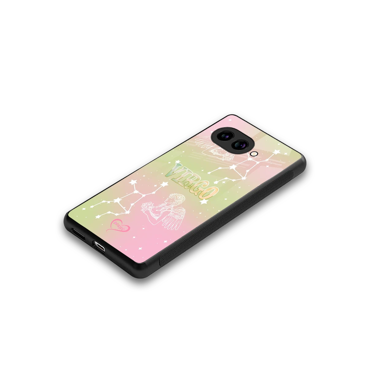 Virgo Aura stylish phone case for google pixel 10a | glossy glass and slim fit