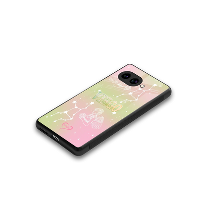 Virgo Aura stylish phone case for google pixel 10a | glossy glass and slim fit