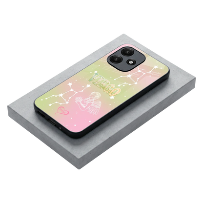 Virgo Aura stylish phone case for redmi 12 5g | glossy glass and slim fit