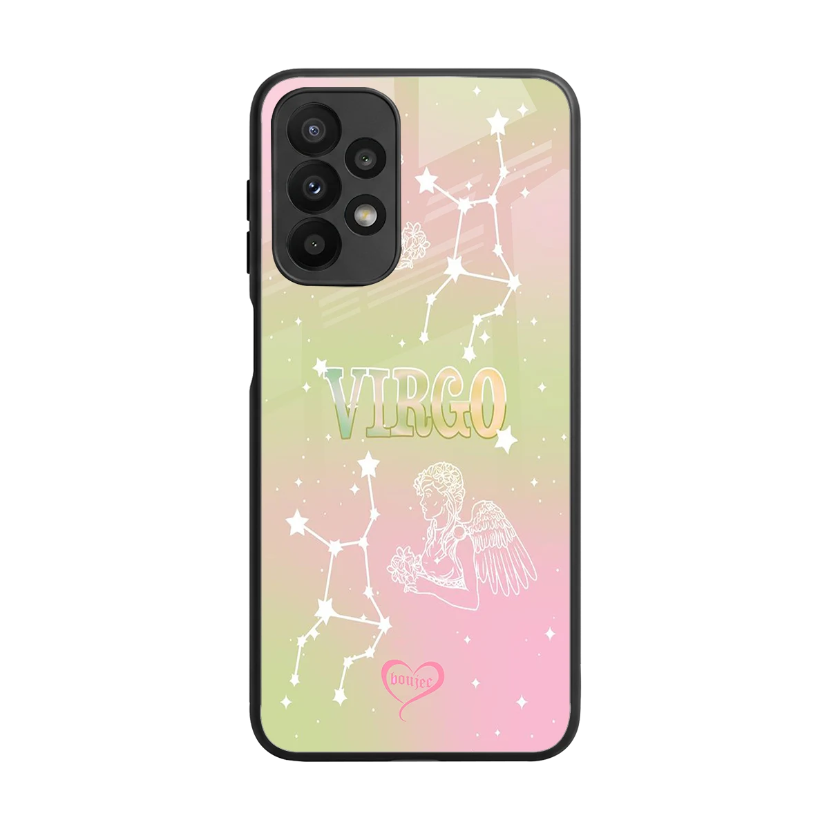 Virgo Aura back phone cover | glass case for samsung galaxy a23