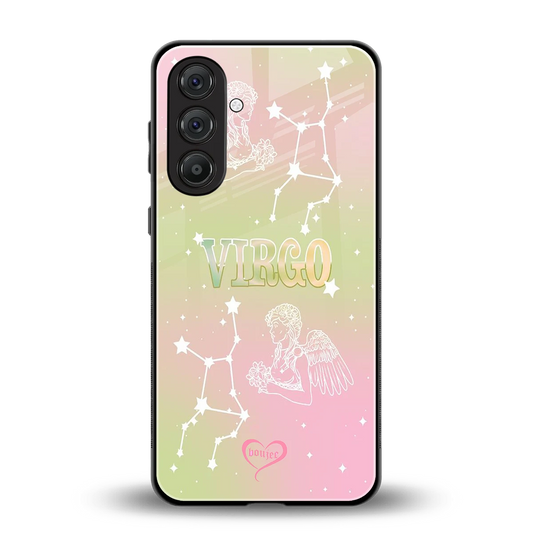 Virgo Aura back phone cover | glass case for samsung galaxy m36 5g