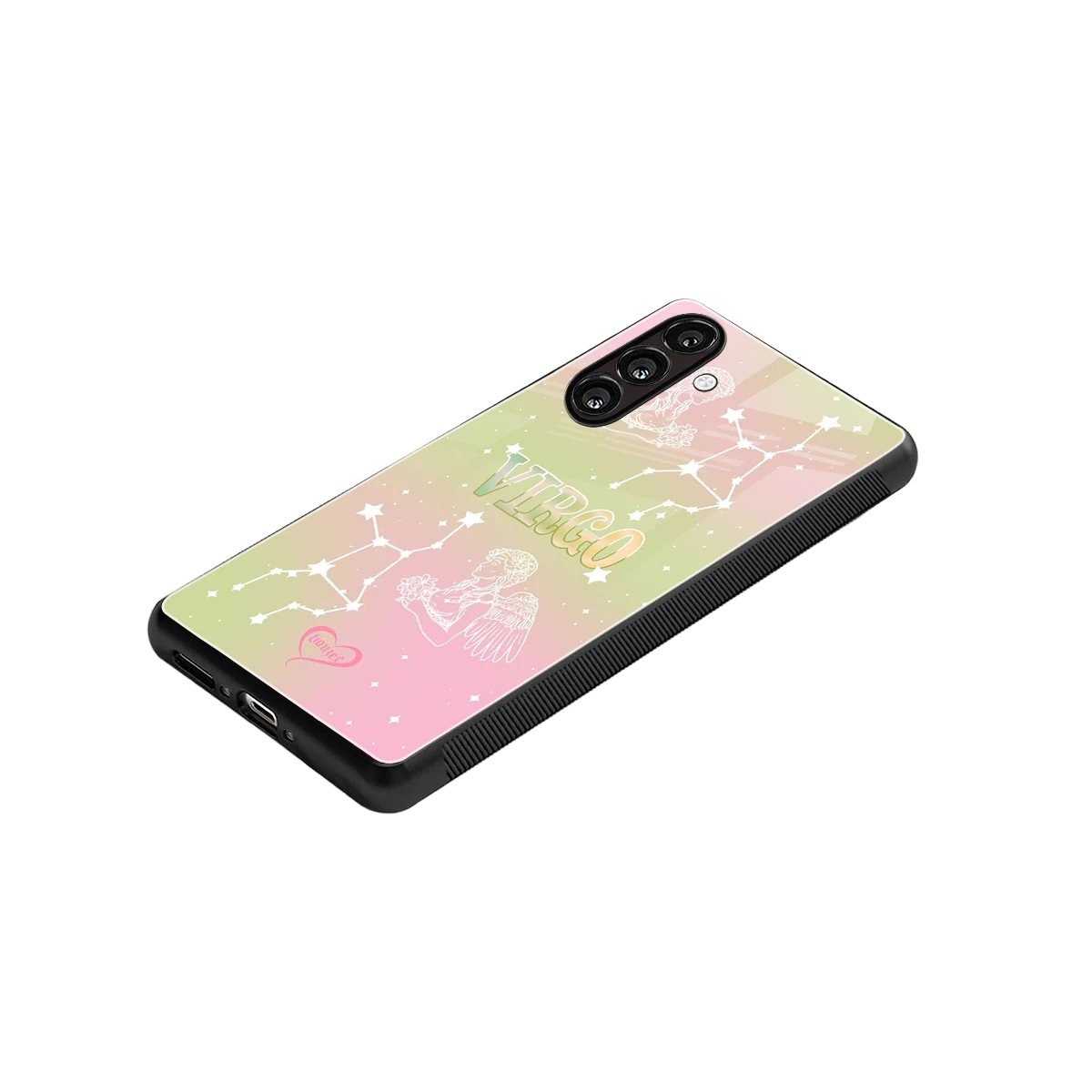 Virgo Aura stylish phone case for samsung galaxy a37 5g | glossy glass and slim fit