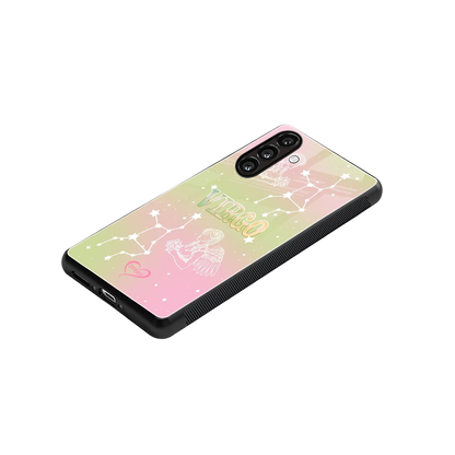 Virgo Aura stylish phone case for samsung galaxy a37 5g | glossy glass and slim fit