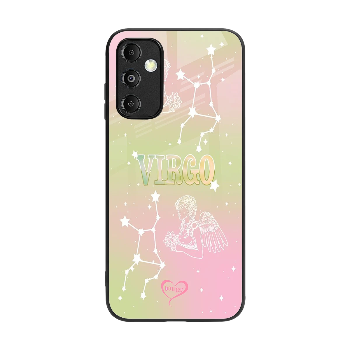 Virgo Aura back phone cover | glass case for samsung galaxy m14 5g