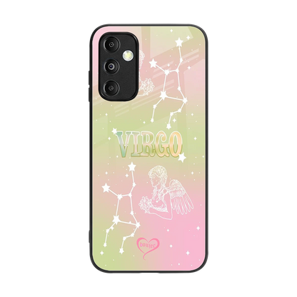 Virgo Aura back phone cover | glass case for samsung galaxy m14 5g