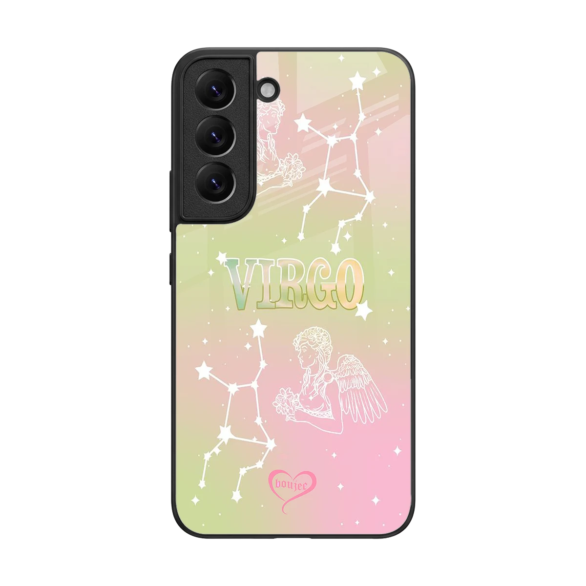 Virgo Aura back phone cover | glass case for samsung galaxy s22