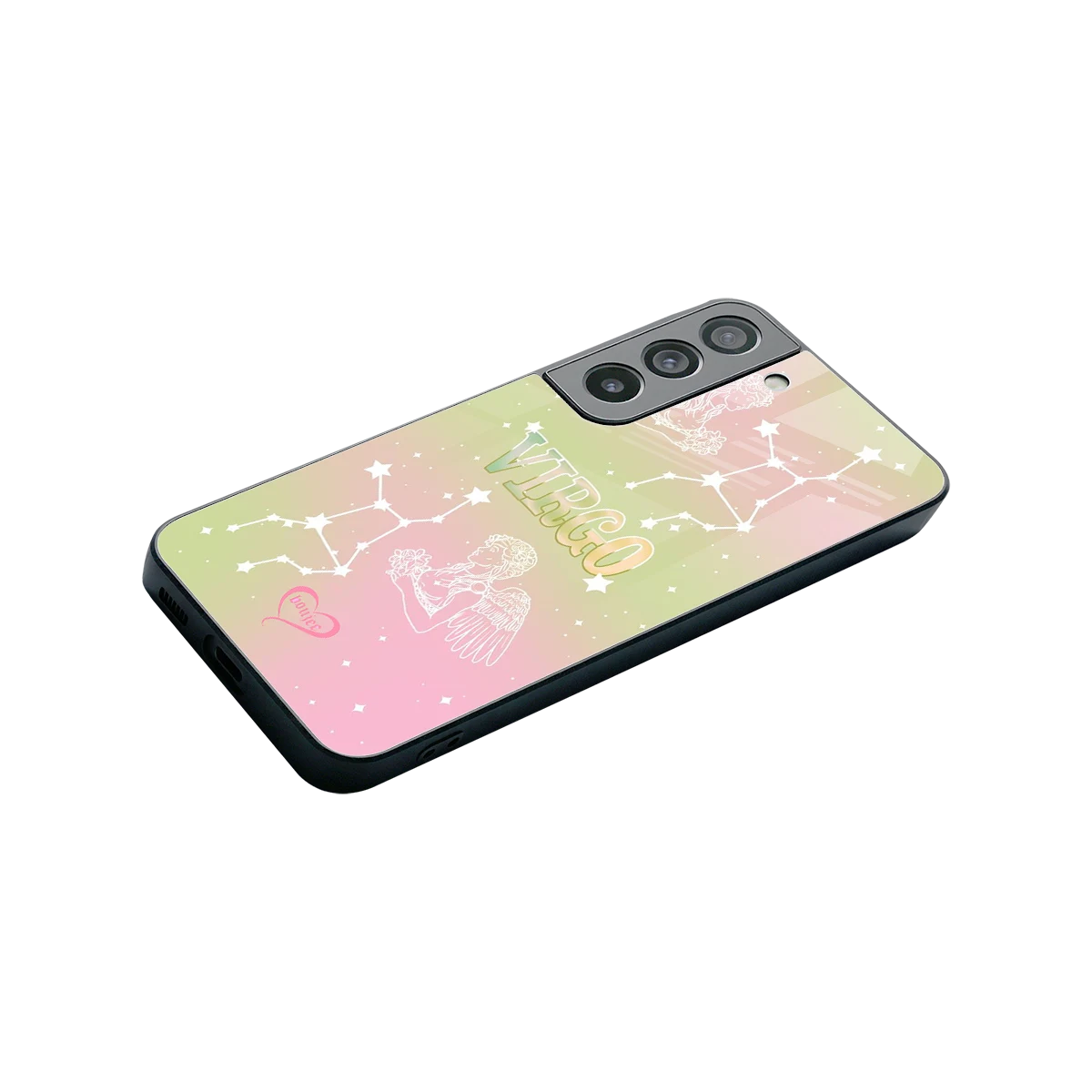 Virgo Aura stylish phone case for samsung galaxy s22 | glossy glass and slim fit