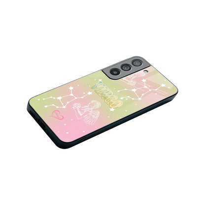 Virgo Aura stylish phone case for samsung galaxy s22 | glossy glass and slim fit
