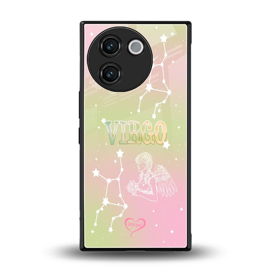 Virgo Aura back phone cover | glass case for vivo v30e