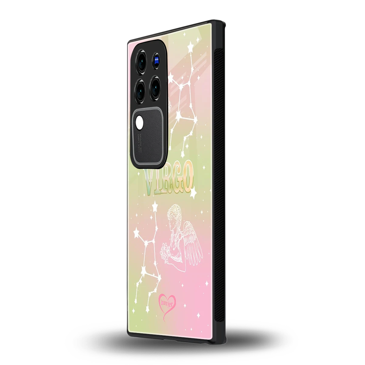 Virgo Auravivo v30 pro mobile cover | shockproof glass phone case