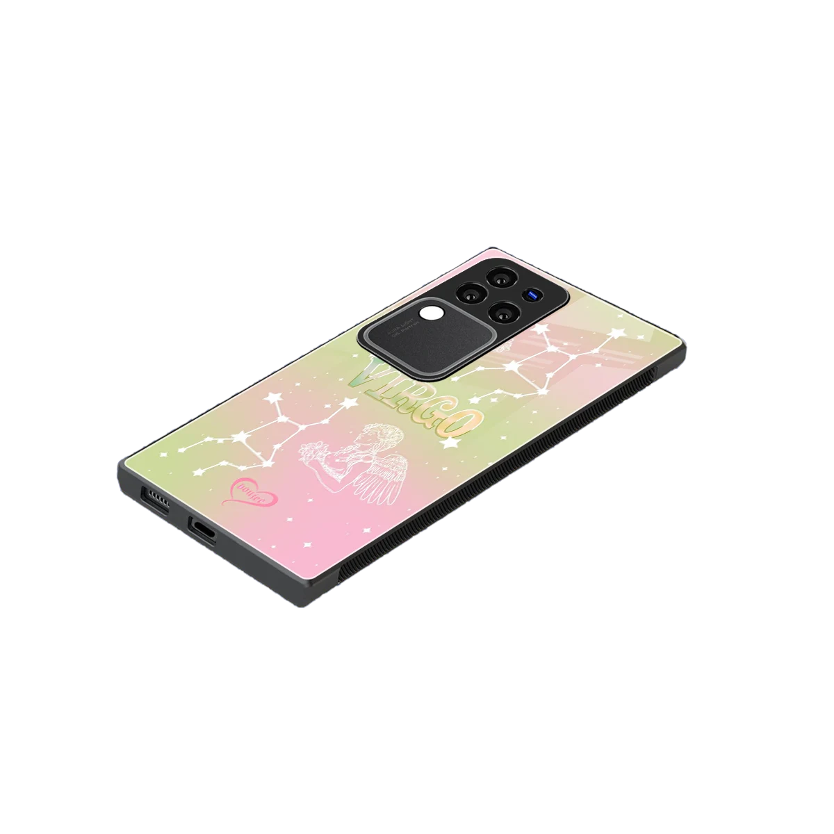 Virgo Aura stylish phone case forvivo v30 pro | glossy glass and slim fit