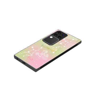 Virgo Aura stylish phone case forvivo v30 pro | glossy glass and slim fit