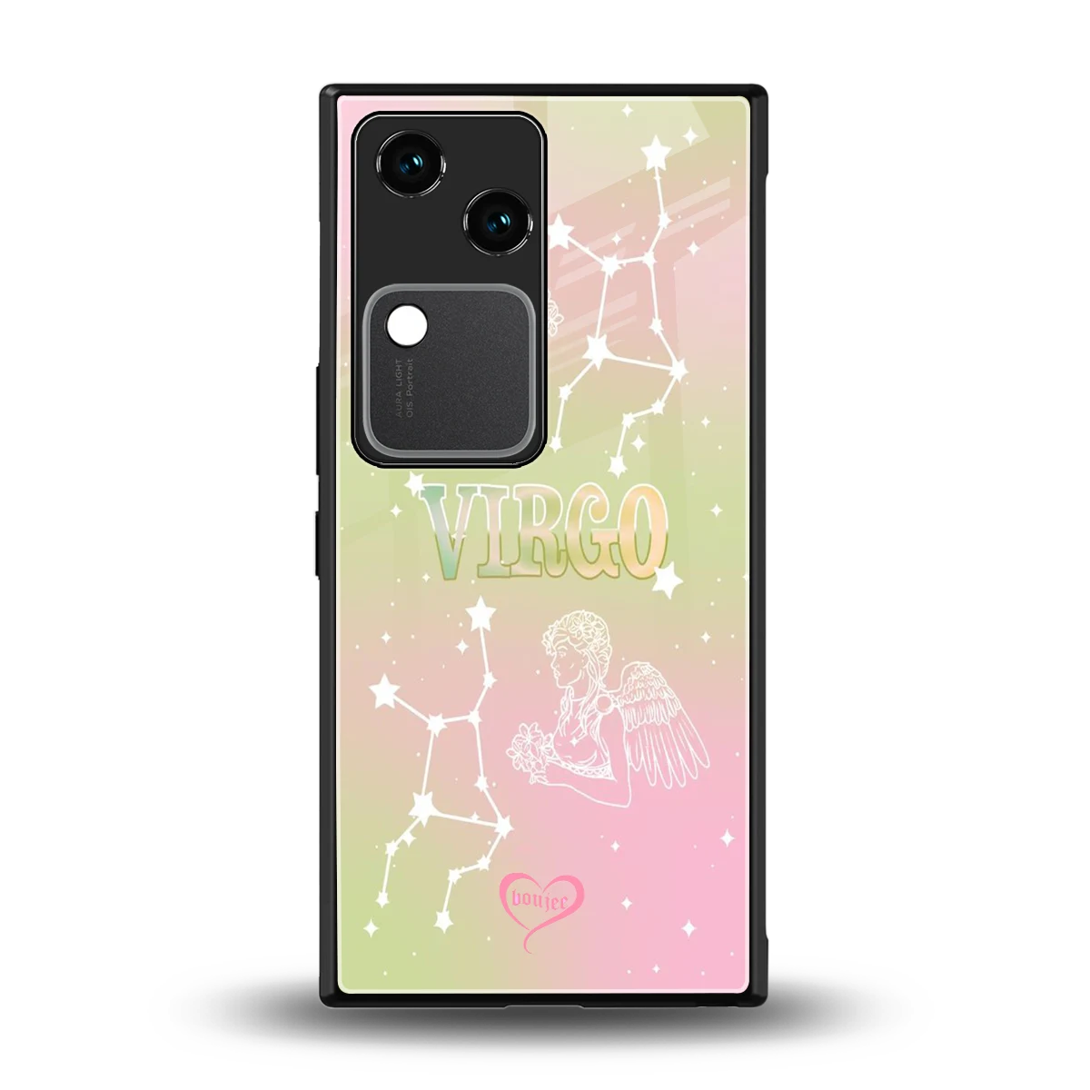 Virgo Aura back phone cover | glass case for vivo v30